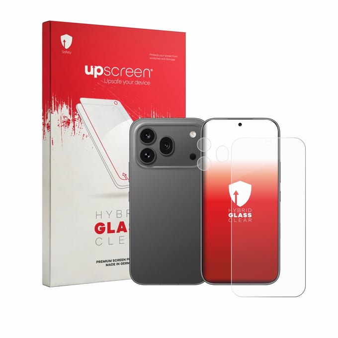 upscreen - Screenprotector voor Honor 600 Pro (Voor+Camera) - Folie Beschermfolie Beschermglas transparant