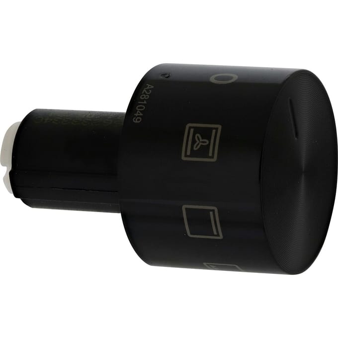 AEG knop, functies, zwart, 7+0 140281049050