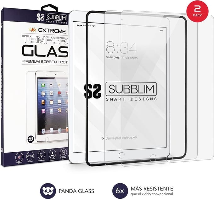 Tablet Screen Protector iPad 2018-17 Subblim SUB-TG-1APP100 (2 uds)