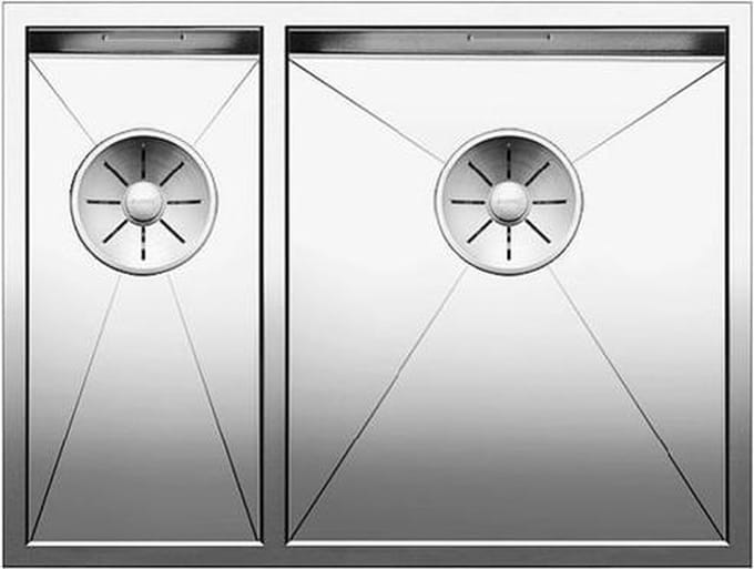 Spoelbak Blanco Zerox 340/180-U 521614 InFino onderbouw