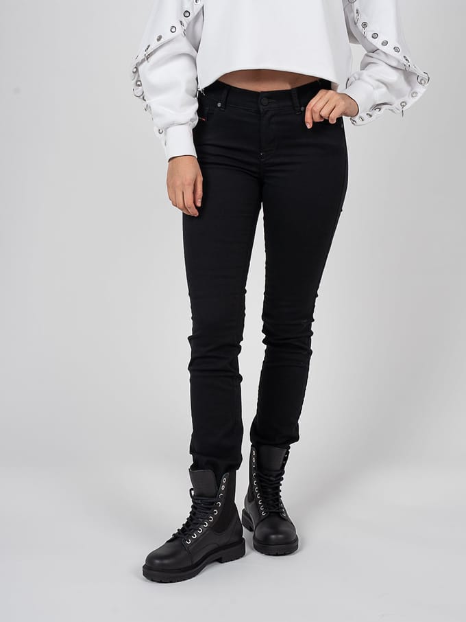 Diesel Jeans Sandy Vrouw zwart