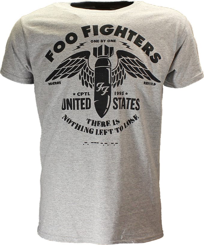 Foo Fighters Stencil T-Shirt - Officiële Merchandise - S