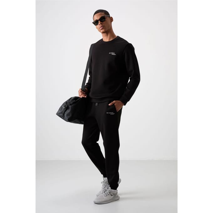 Heren Sweatshirt met Lange Mouwen en Broek Set