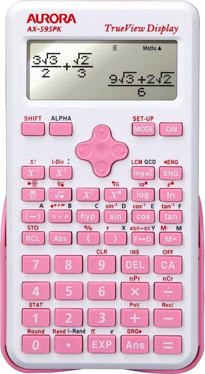 Wetenschappelijke rekenmachine - roze