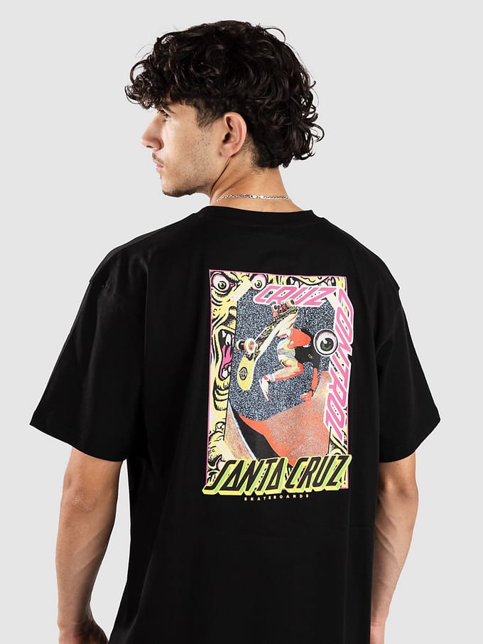 Santa Cruz Roskopp Cruz Control T-Shirt zwart