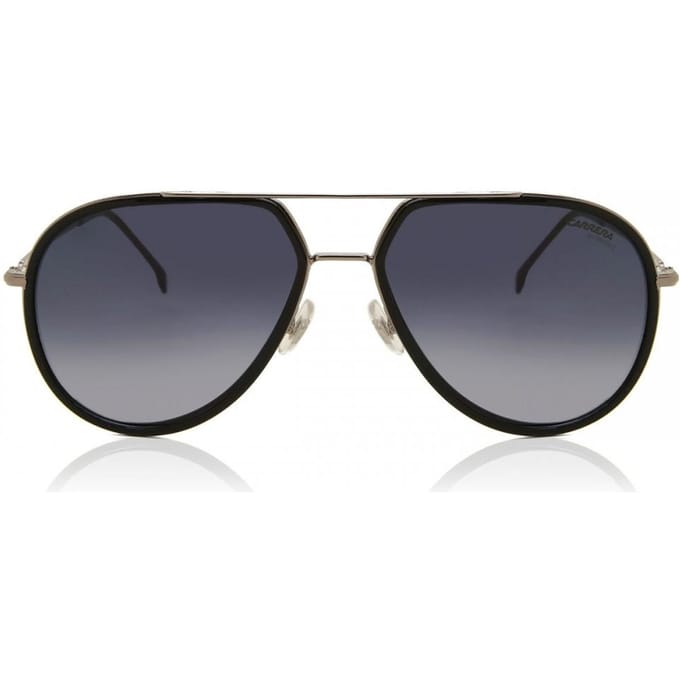 Carrera 295 S 807 9o uniSex Zonnebril Black Silver/58 gray