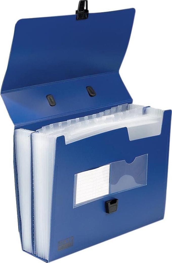 Beautone voorordner | ft A4 | blauw | 26 vakken