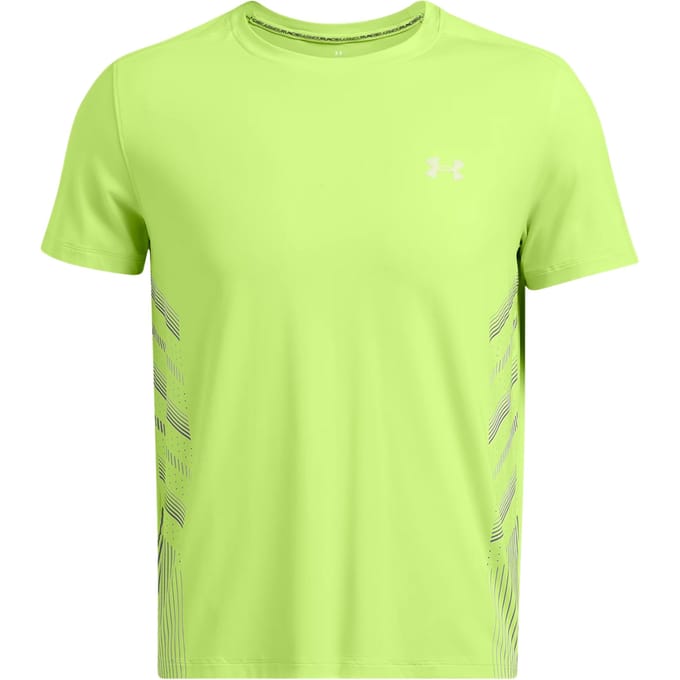 Under Armour Launch Elite Graphic Hardloopshirt Heren-Groen,Grijs