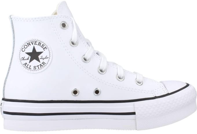 CONVERSE CHUCK TAYLOR ALL STAR LIFT PLATFORM LEATHER Wit 28,5 EU