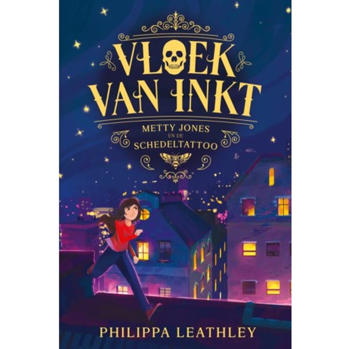 Metty Jones En De Schedeltattoo - Vloek Van Inkt - Philippa Leathley
