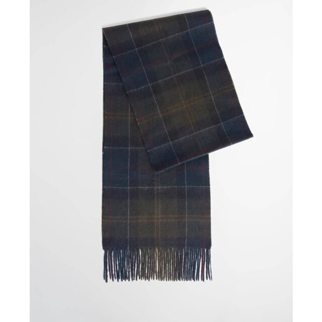 Barbour tartan scarf lsc0129 tn43 shadow classic tartan