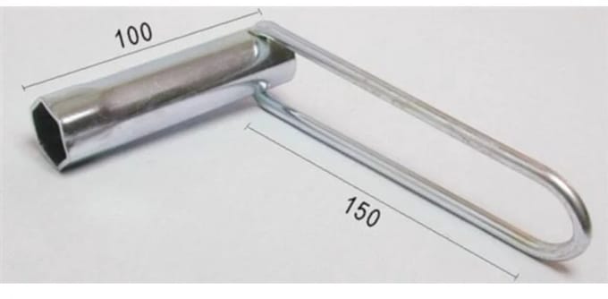 Buzzetti bougiesleutel - Opklapbaar - 21mm lang