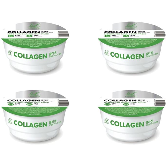Lindsay Modeling masker 28g, 7 soorten (21 Opties) Collagen x 4PCS