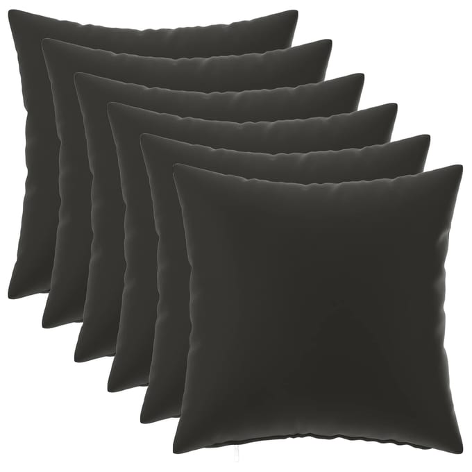 vidaXL - Kussensloop - 6 - pcs - HEERLEN - Meerkleurig - 30 - x - 30 - cm - Polyester