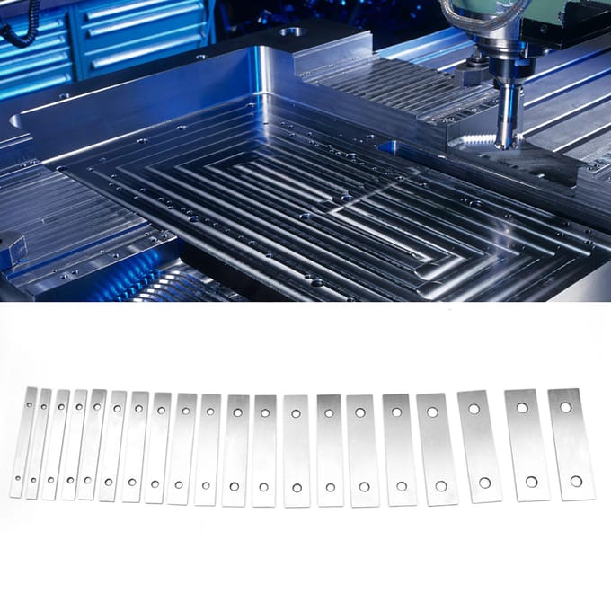 10 paar Parallelle Blokken Verstelbaar 0.0005 Nauwkeurigheid 18 inch Stalen Parallelle Set
