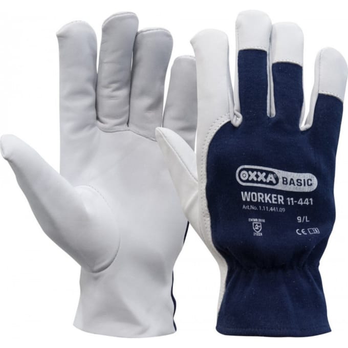M-safe 246OR  Nitril Grippaz handschoen - Oranje - maat S