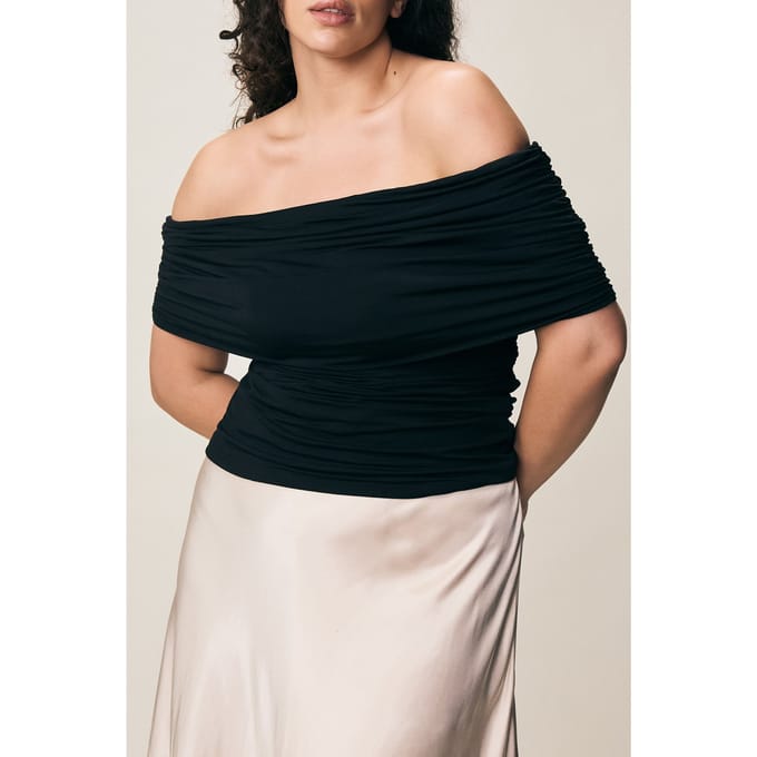 VIVEH Dosinia Top Black Taglia: 48 | Magliette intime Outlet | Donna | Nero