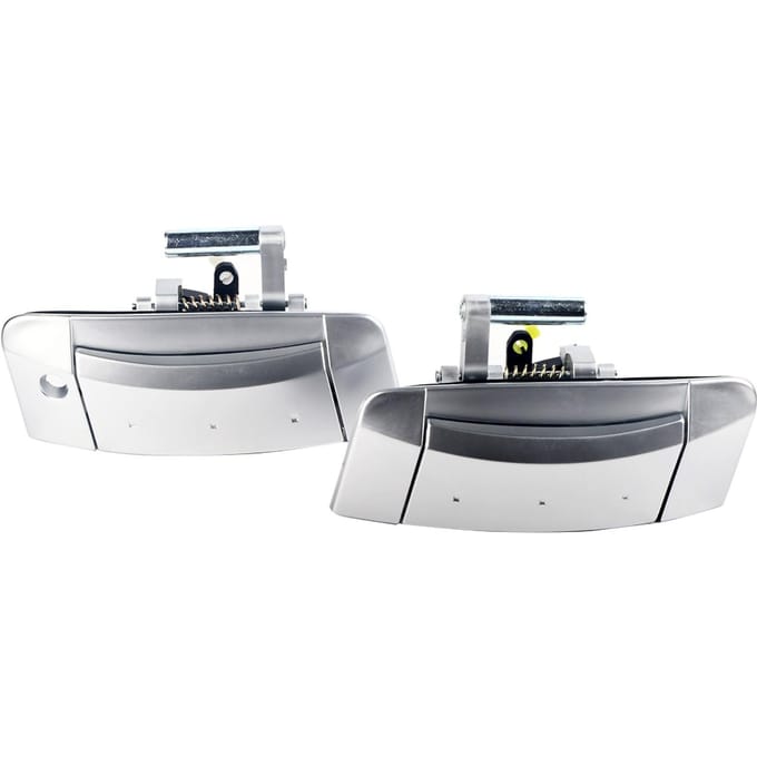 Set van linker en rechter buitenste buitendeurklink voor 350Z 2003-2009 white