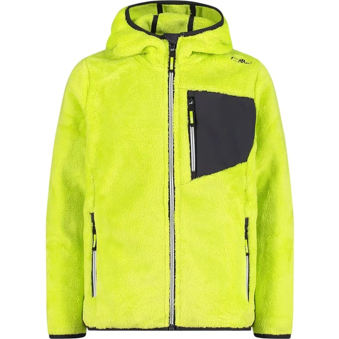 Kinder fleece met capuchon CMP