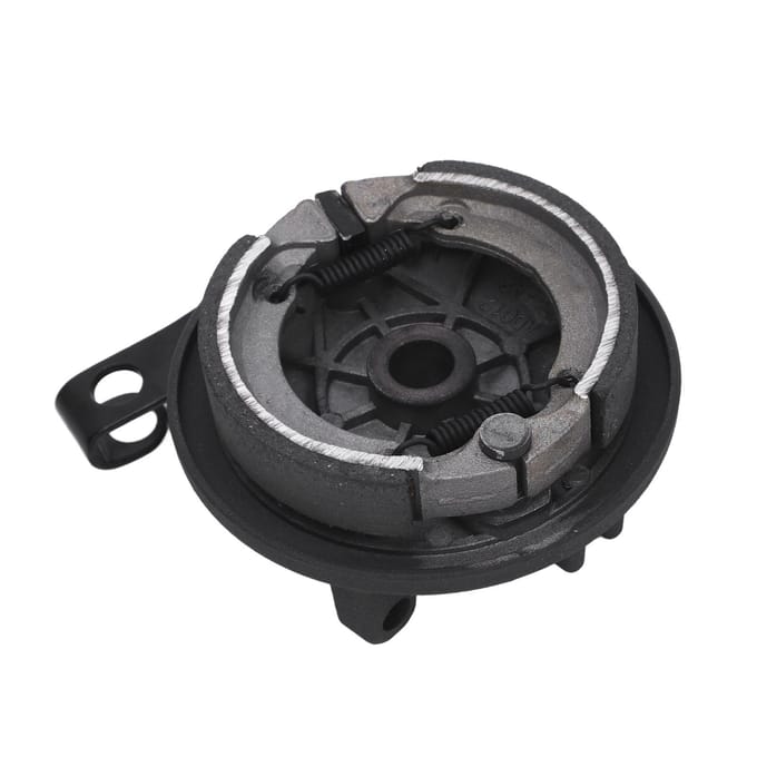 Elektrische Scooter Wielnaaf Remdeksel Aluminiumlegering Geïntegreerde Remblok voor MI3 Lite black
