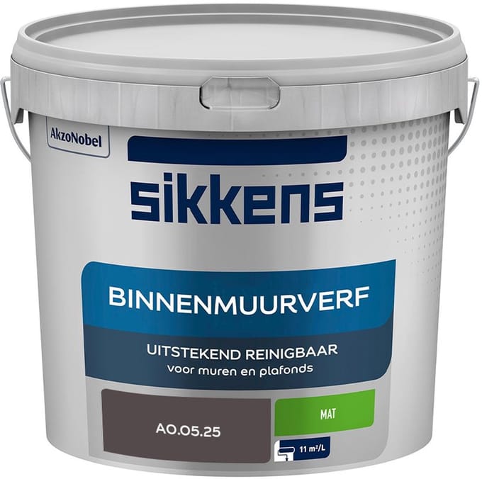 Sikkens - Binnenmuurverf Mat - A0.05.25 - Mengverf - 5 L