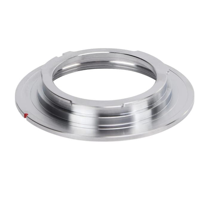 Bague d'adaptation d'objectif M42‑MD pour objectif M42 vers adaptateur d'objectif résistant à l'usure pour appareil photo à monture Minolta MD white