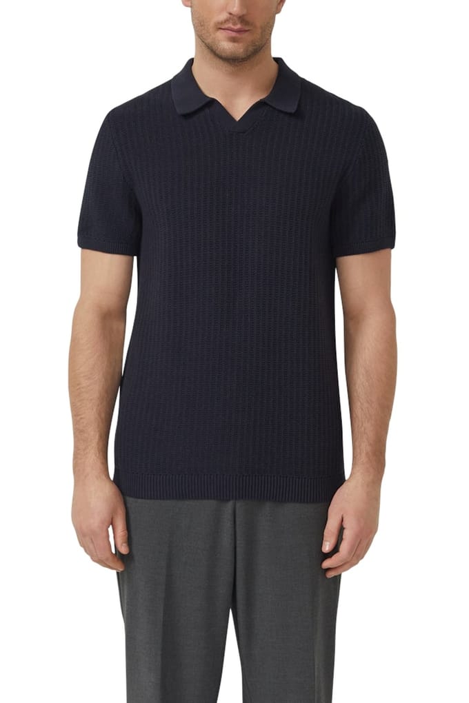 s.Oliver  Pullover Shortsleeve Marine Größe: S | Pullover Outlet | Herren