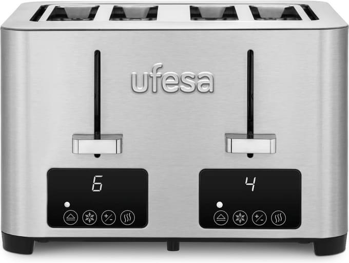 UFESA QUARTET DELUX Broodrooster 1500 W