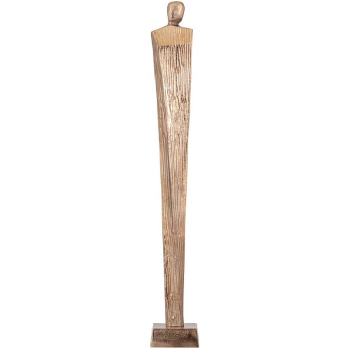 PTMD - Beeld Symon - Bruin - 13x13x92cm
