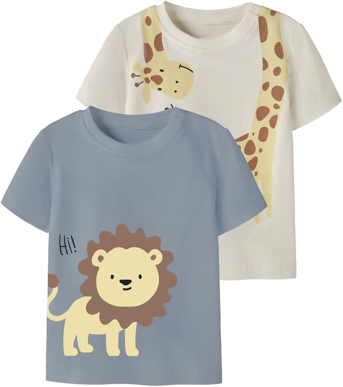 NAME IT - NBMHOS 2P SS TOP BOX - Baby - T-shirts