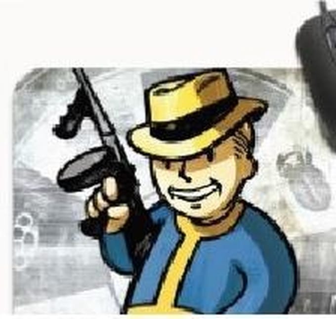 Fallout 4 Logo Mouse Mat