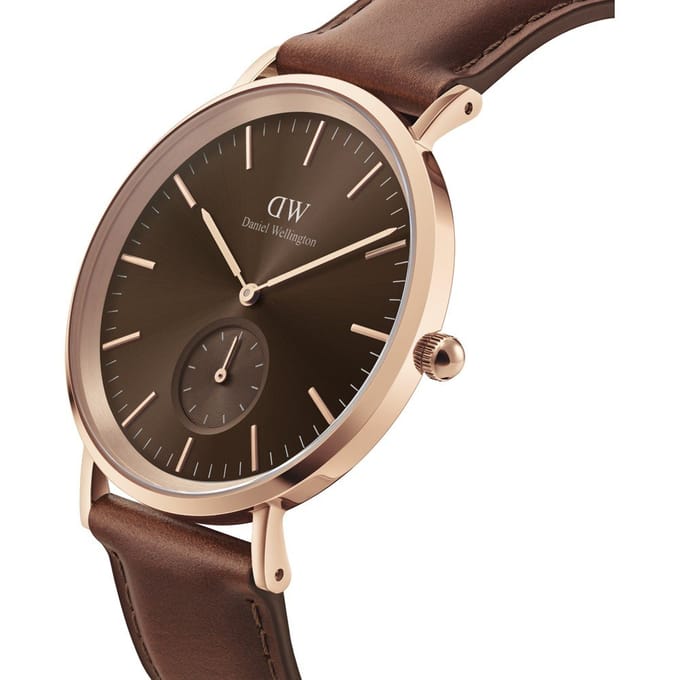 Daniel Wellington DW Watch Classic Multi-Eye St Mawes Amber Rose Gold 40mm