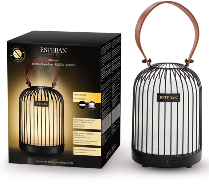 Esteban Mist Diffuser Lantern Edition Black
