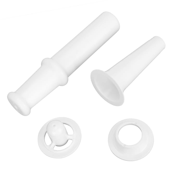 Universele Voedselduwer Worstvuller Mondstuk Kubbe Opzetstuk Kit voor 5# Vleesmolen white