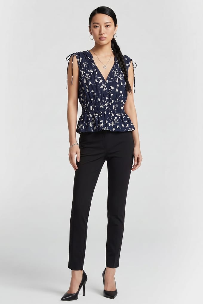 & Other Stories Lilemor Top Blue Taglia: L | Magliette intime Outlet | Donna | Blu