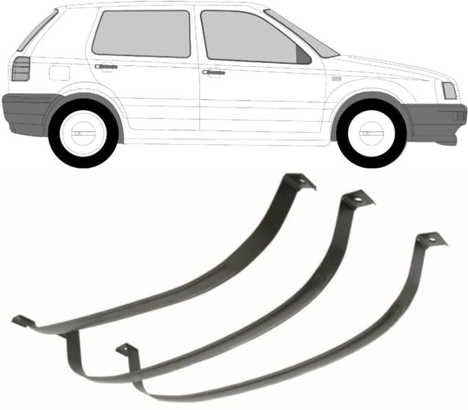 Brandstoftank klemmen voor Volkswagen Golf 3 1991-1998