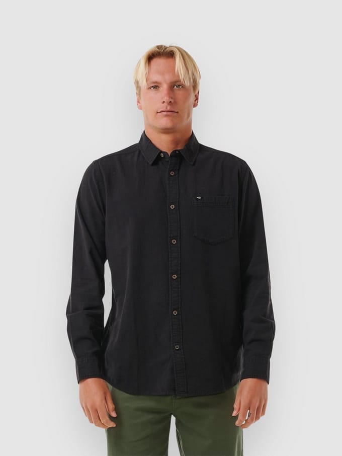 Rip Curl Classic Surf Washed Shirt zwart