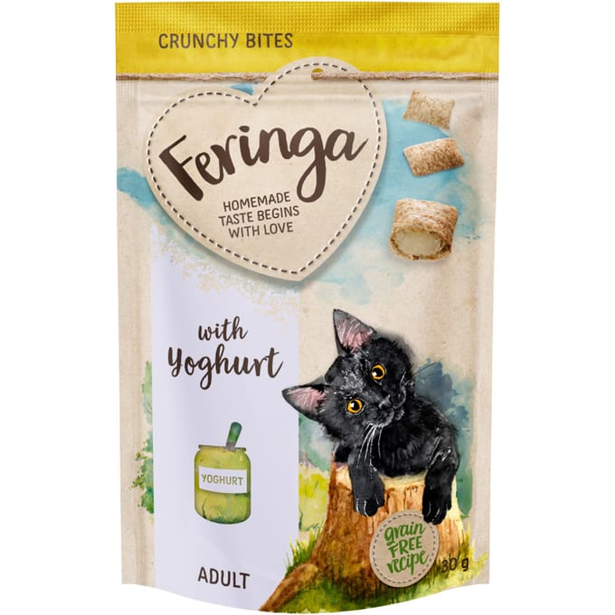 Feringa Crunchy Bites Yoghurt - Voordeelpakket: 3 x 30 g