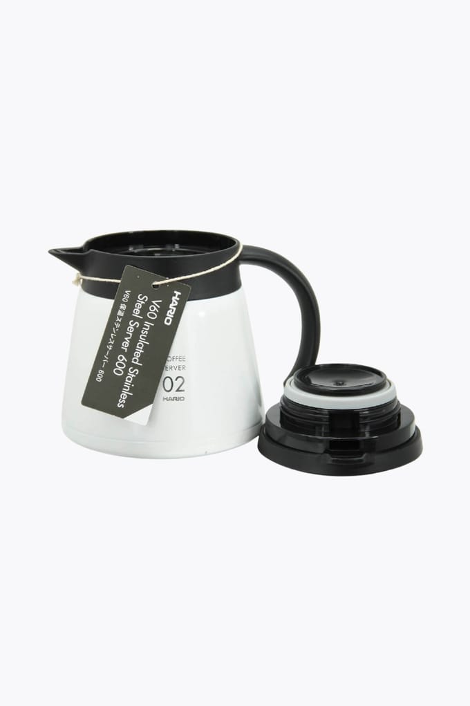 Hario V60 02 isoleerkan PLUS wit 600 ml