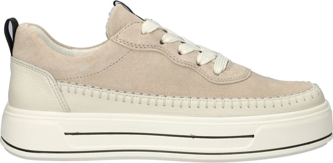 Ara Canberra 3.0 dame sneaker - Beige - Maat 41,5