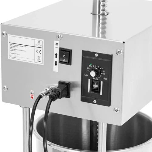 Worstvuller - 25 L - elektrisch - incl. 4 vulbuizen - Royal Catering RCSS-025E