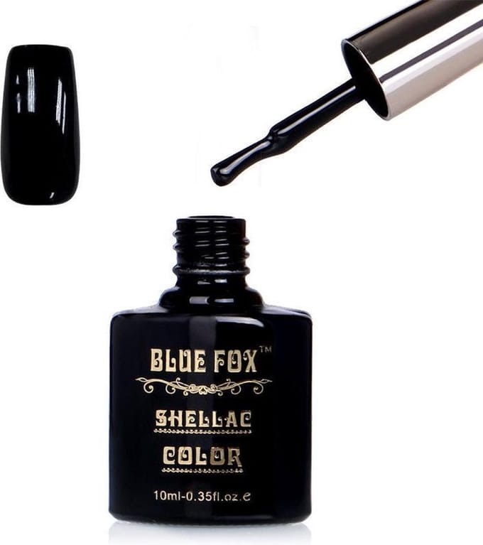 Blue Fox Black Gelnagellak