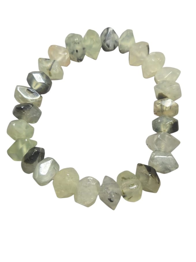 Prehniet edelsteen armband