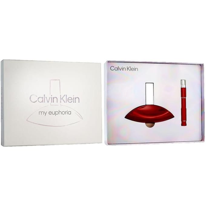 Parfumset voor Dames Calvin Klein EUPHORIA 2 Onderdelen