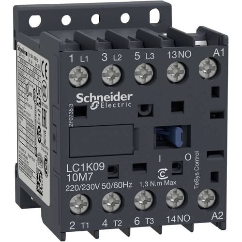 Schneider Electric LC1K0910P7 Contactor 1x NO 440 W 230 V/AC 9 A 1 stuk(s)