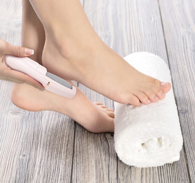 Velform Pedi Wand voetvijl