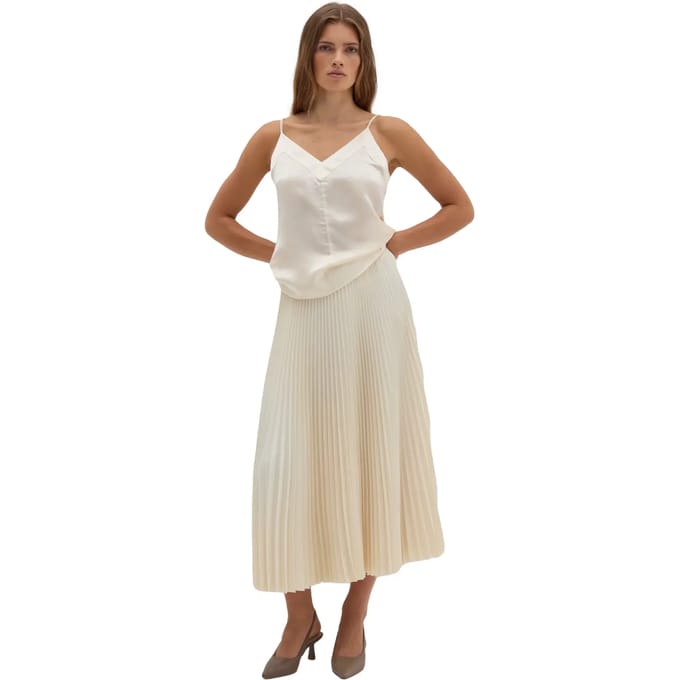 Top van viscose en zijde dames Stefanel