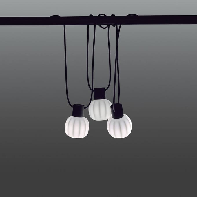 Martinelli Luce Kiki buiten-lichtketting 3-lamps