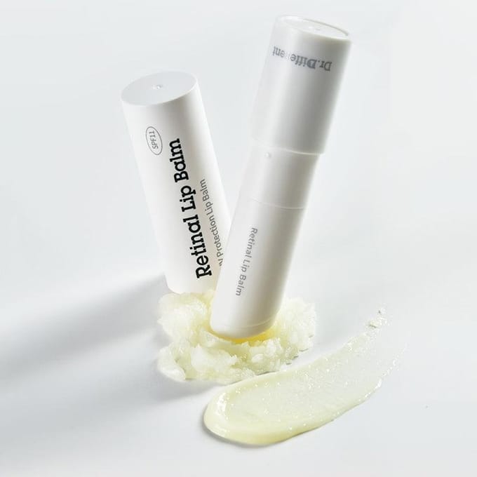 [Dr.Different] Retinal Lip Balm (2 Colors) SPF 11 4g CLEAR white