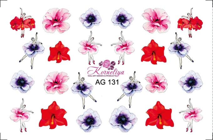 Korneliya Airbrush Waterdecal AG 131